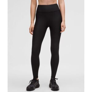 lululemon Fleece Lined Black Leggings